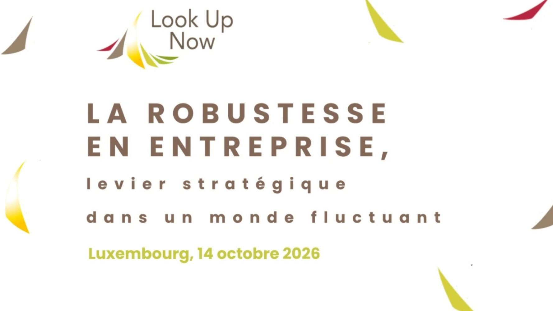 LA ROBUSTESSE EN ENTREPRISE, levier stratégique dans un monde fluctuant