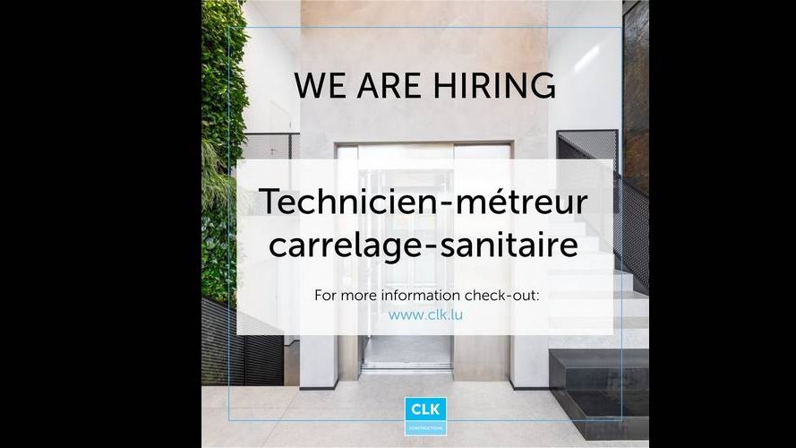 CLK Constructions recrute !