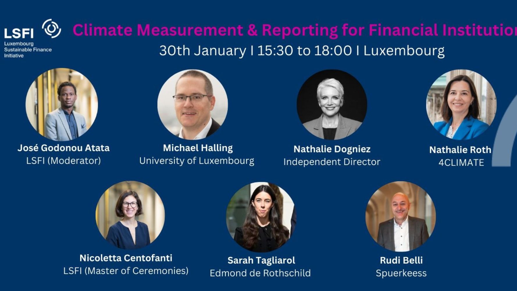 Climate Measurement and Reporting for Financial Institutions