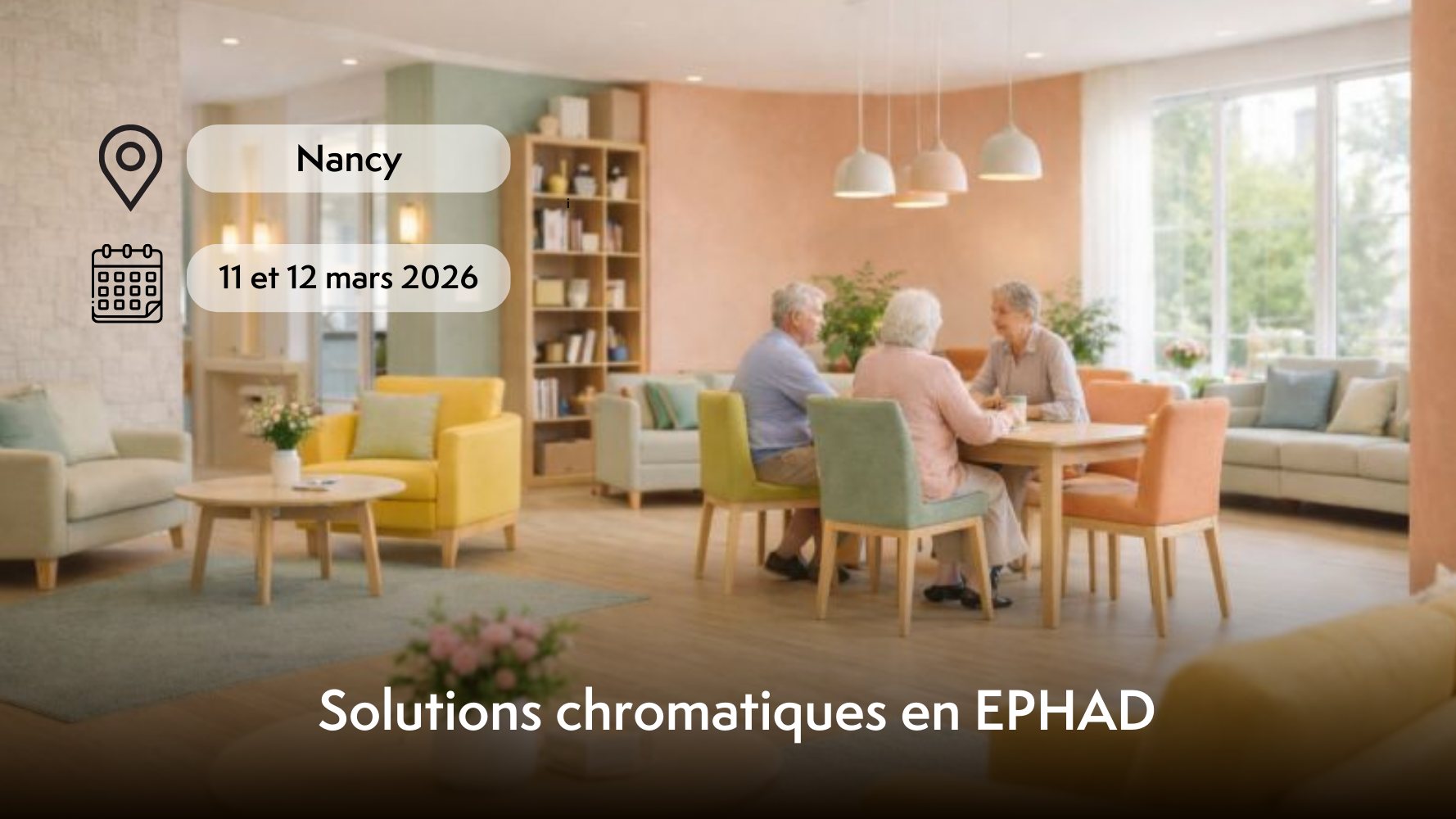 L'impact de la couleur sur le bien-être des résidents en EHPAD