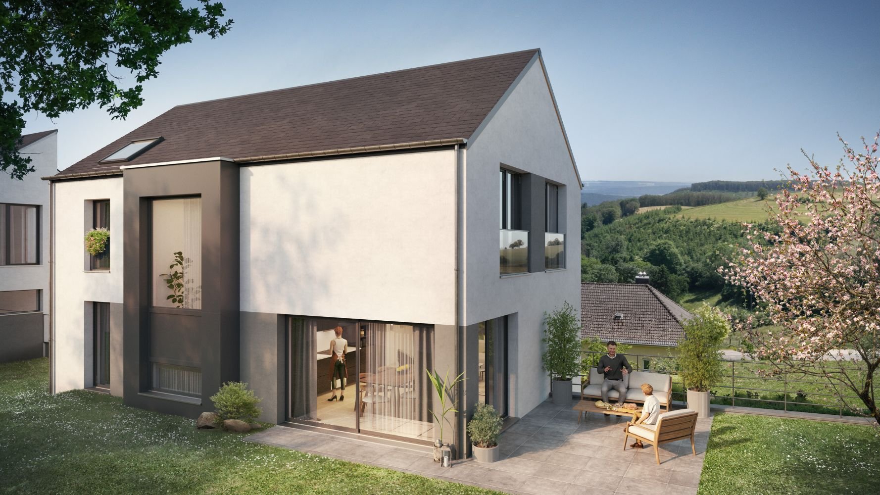Maison durable à Burewee, Bourscheid