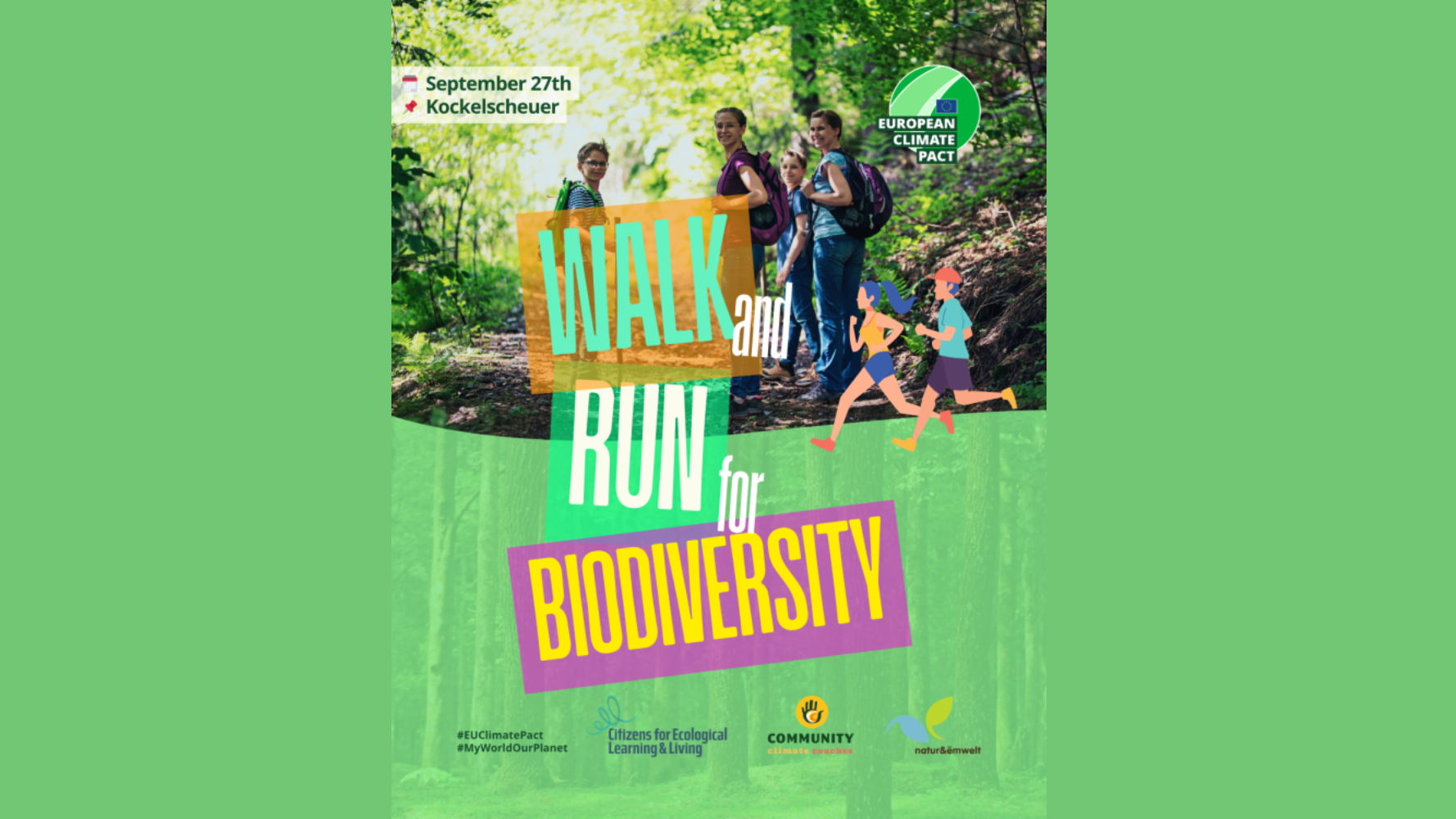 Marcher et courir pour la biodiversité