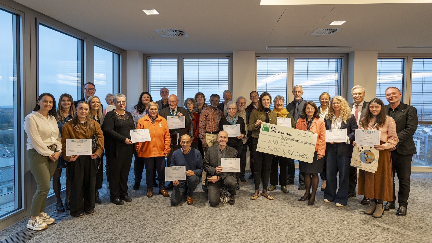 L'engagement des collaborateurs de BNP Paribas au Luxembourg : Help2Help 2025