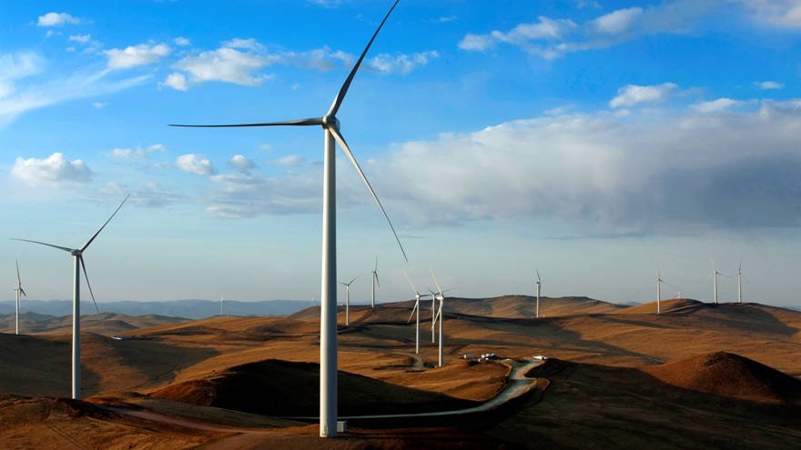 La Mongolie inaugure sa première ferme éolienne