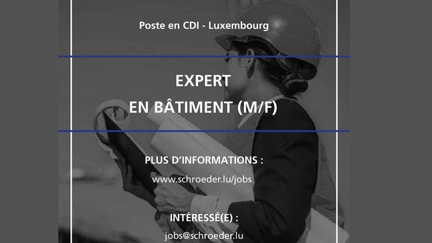 Schroeder & Associés S.A. recrute !