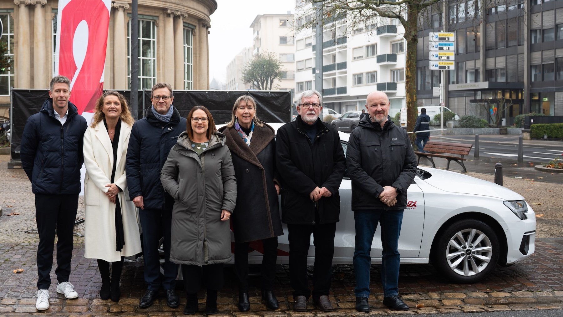 16 nouveaux emplacements FLEX pour davantage de carsharing à Luxembourg-ville