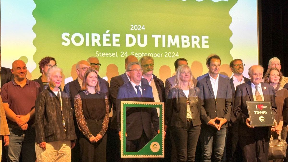 Un timbre spécial LUGA pour 2025 par POST Luxembourg