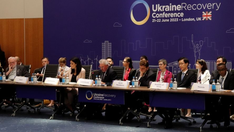 Participation de Jean Asselborn à la « Ukraine Recovery Conference 2023 »