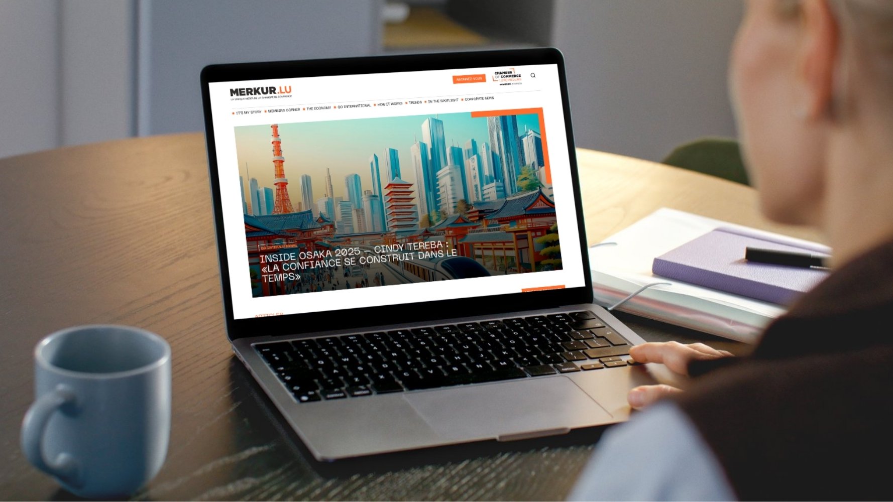 Merkur.lu : le magazine de la Chambre de commerce se met à la page du digital