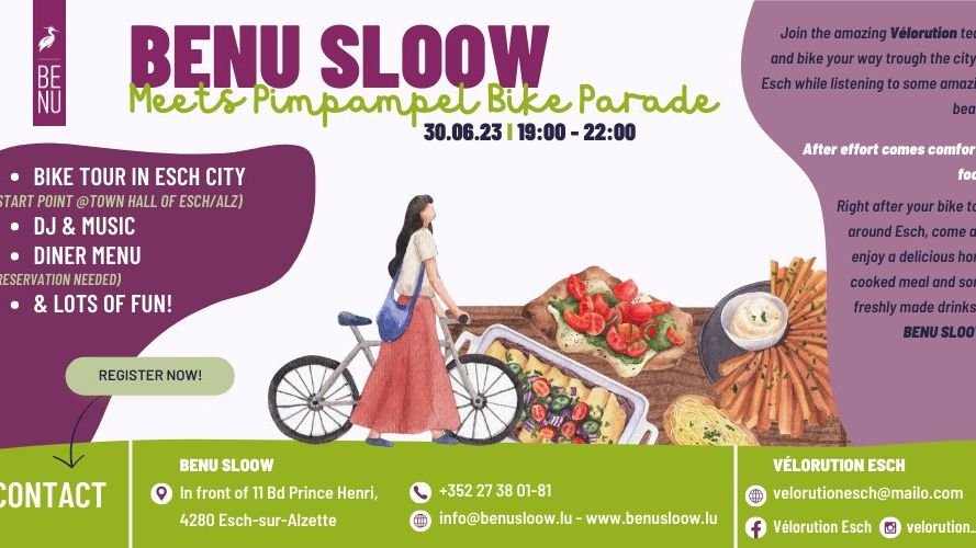 BENU SLOOW Meets Pimpampel Bike Parade !