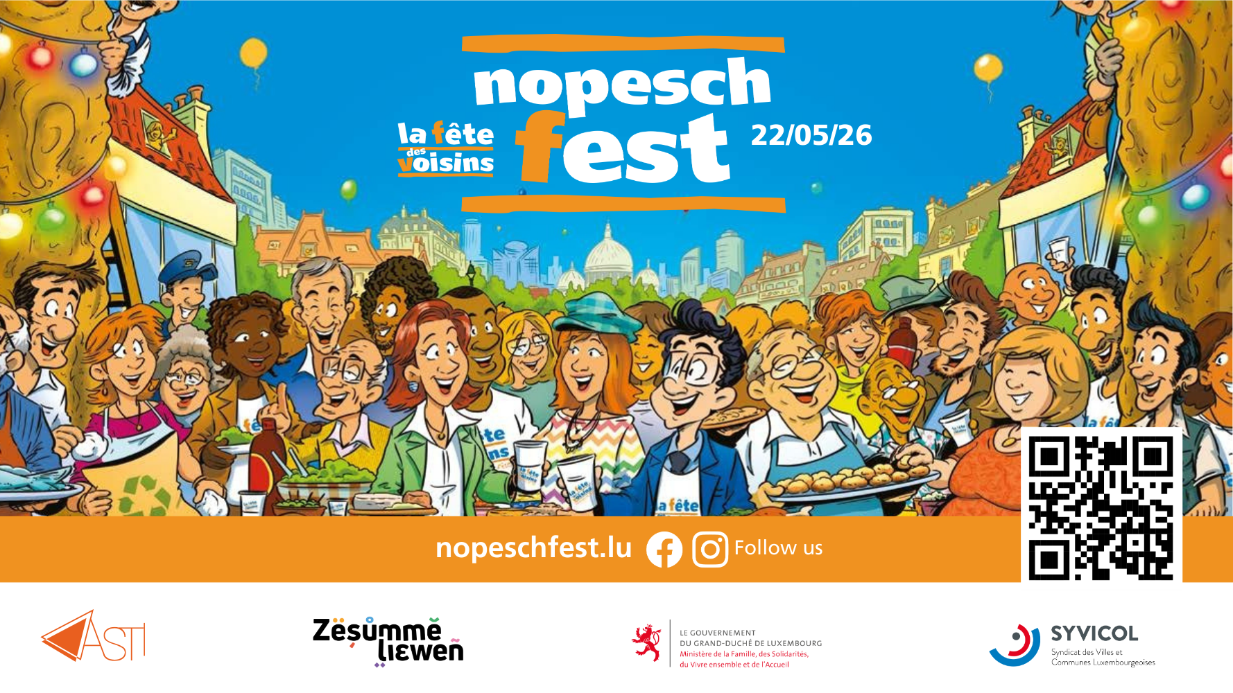 Nopeschfest - Fête des voisins