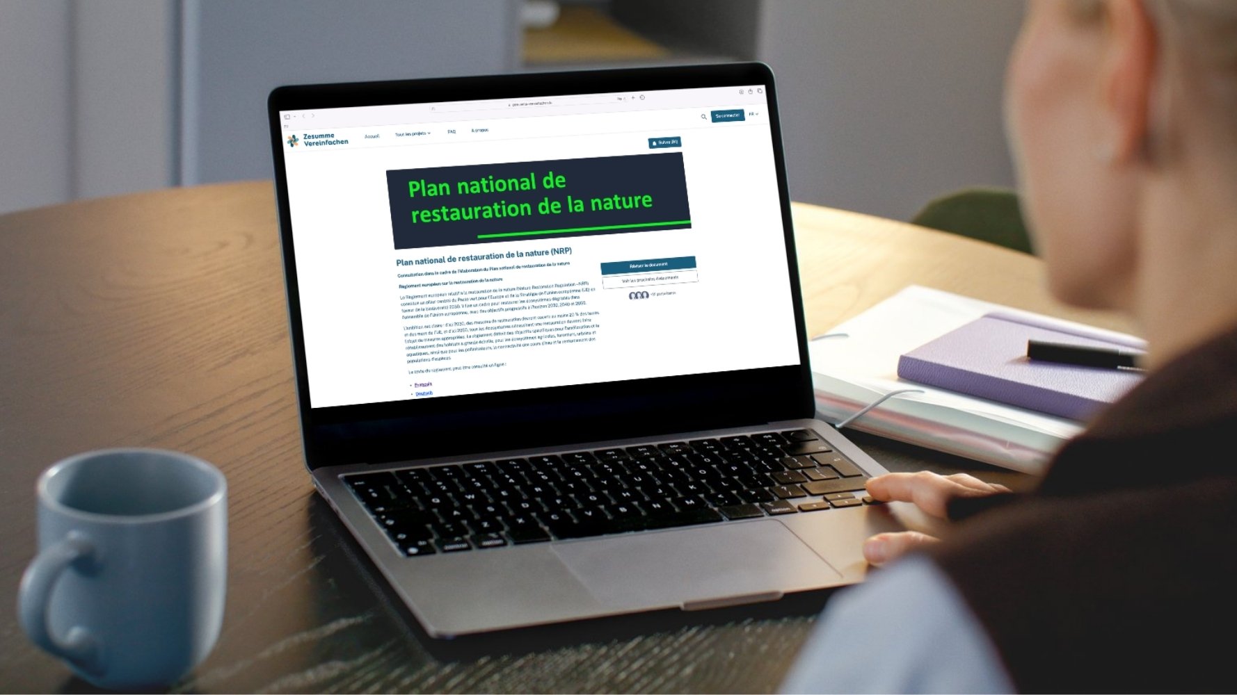 Consultation publique sur le plan national de restauration de la nature