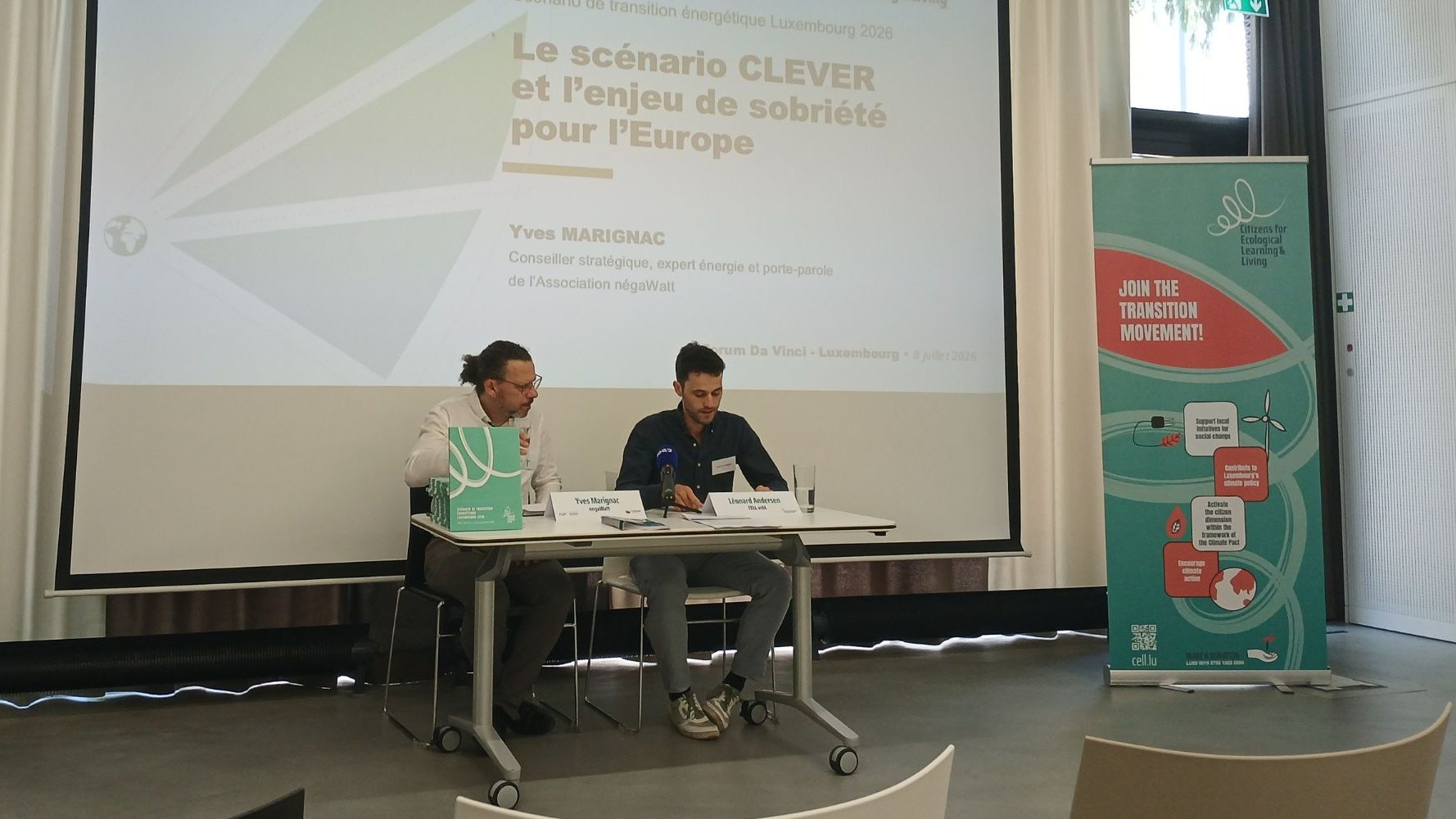 CELL publie un scénario pour répondre aux crises climatique et énergétique