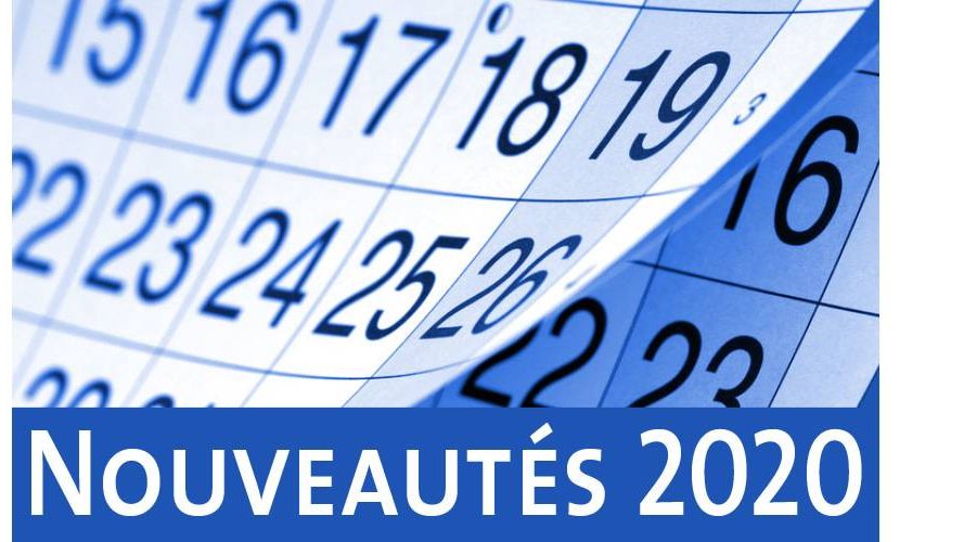 Nouveautés 2020