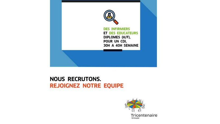 Le Tricentenaire a.s.b.l. recrute !