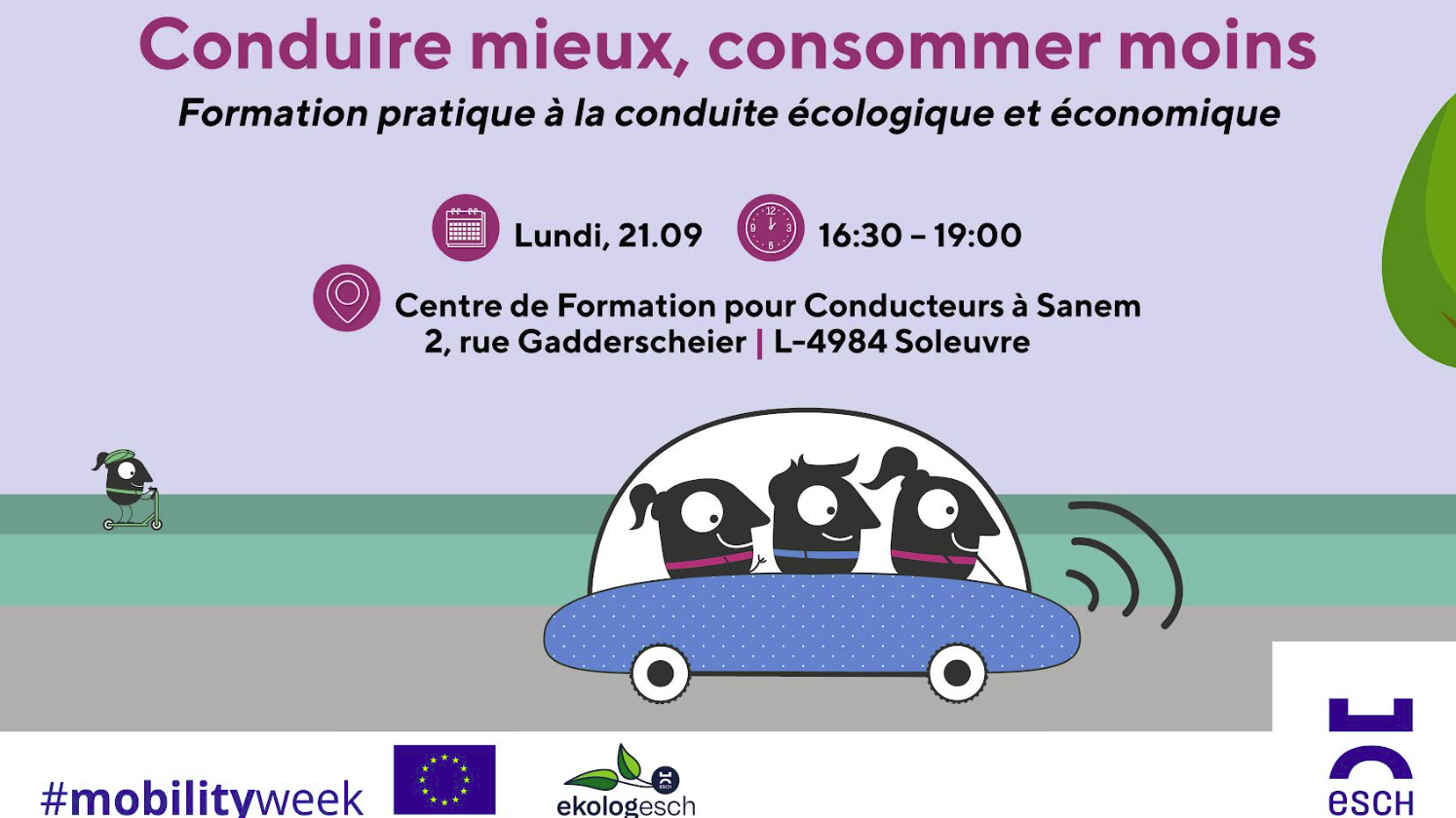 Formation à la conduite écologique et économique