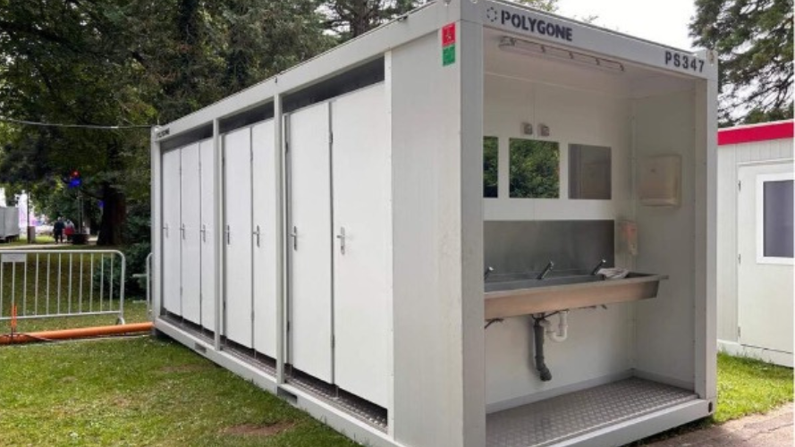 Sanitaires mobiles soignés : il en va de l'image de votre événement