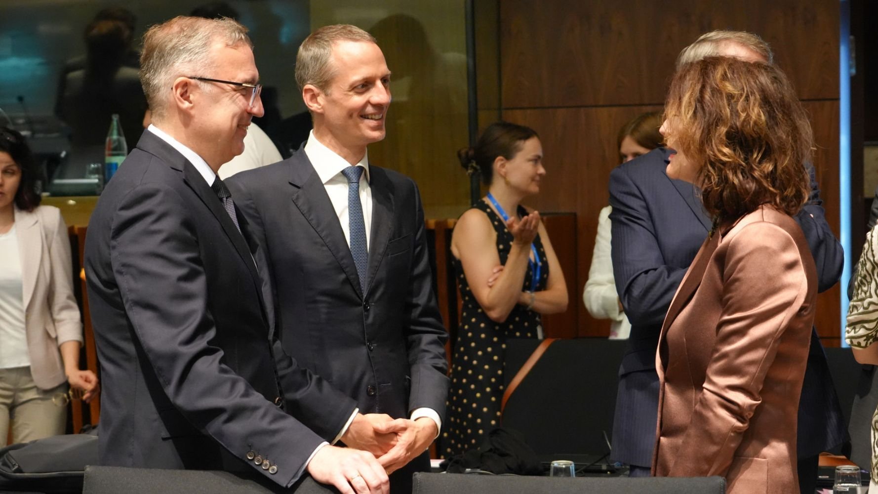 Serge Wilmes au Conseil « Environnement » de l'Union européenne à Luxembourg