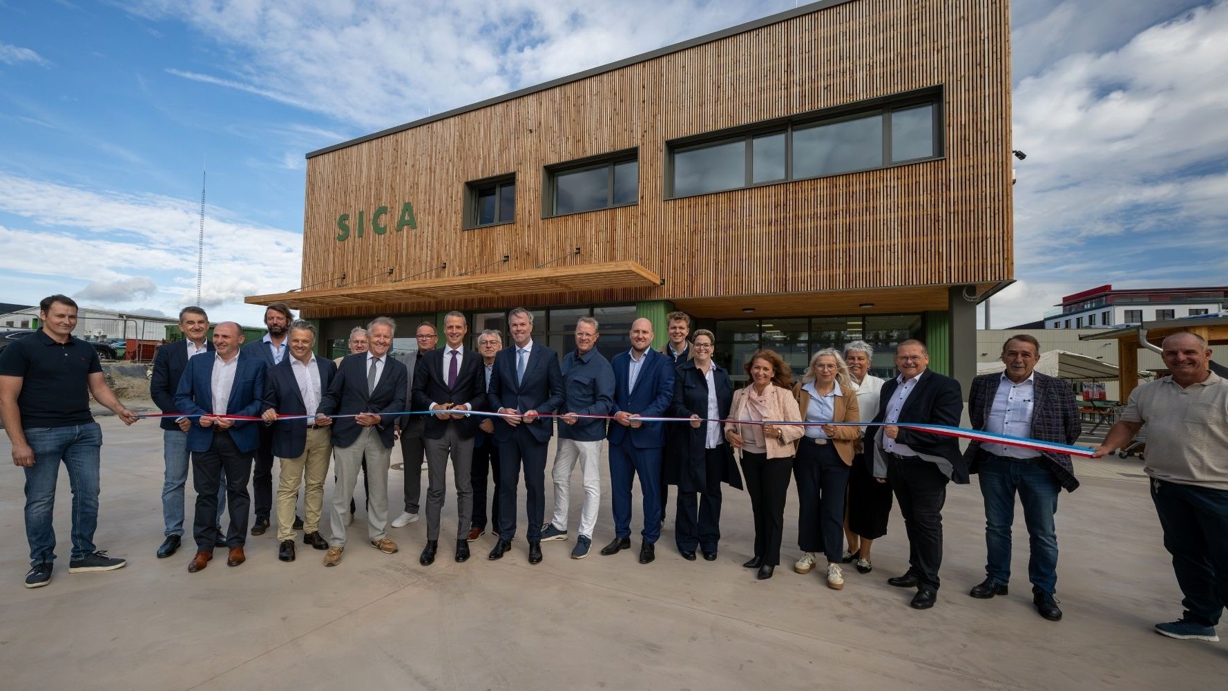 Au nouveau centre de ressources du S.I.C.A, l'économie circulaire est reine