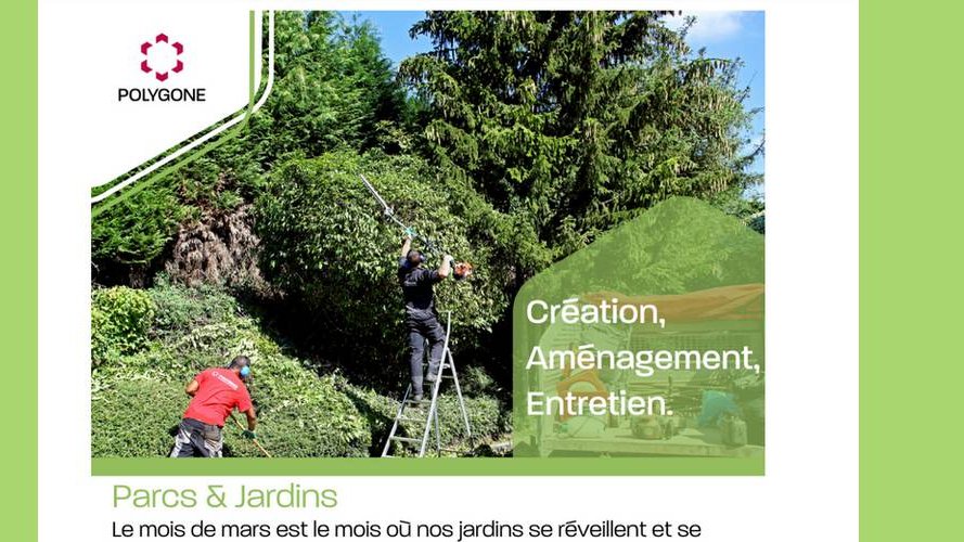 Création, Aménagement, Entretien