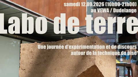 Journée d'expérimentation et de discours autour de la technique du pisé