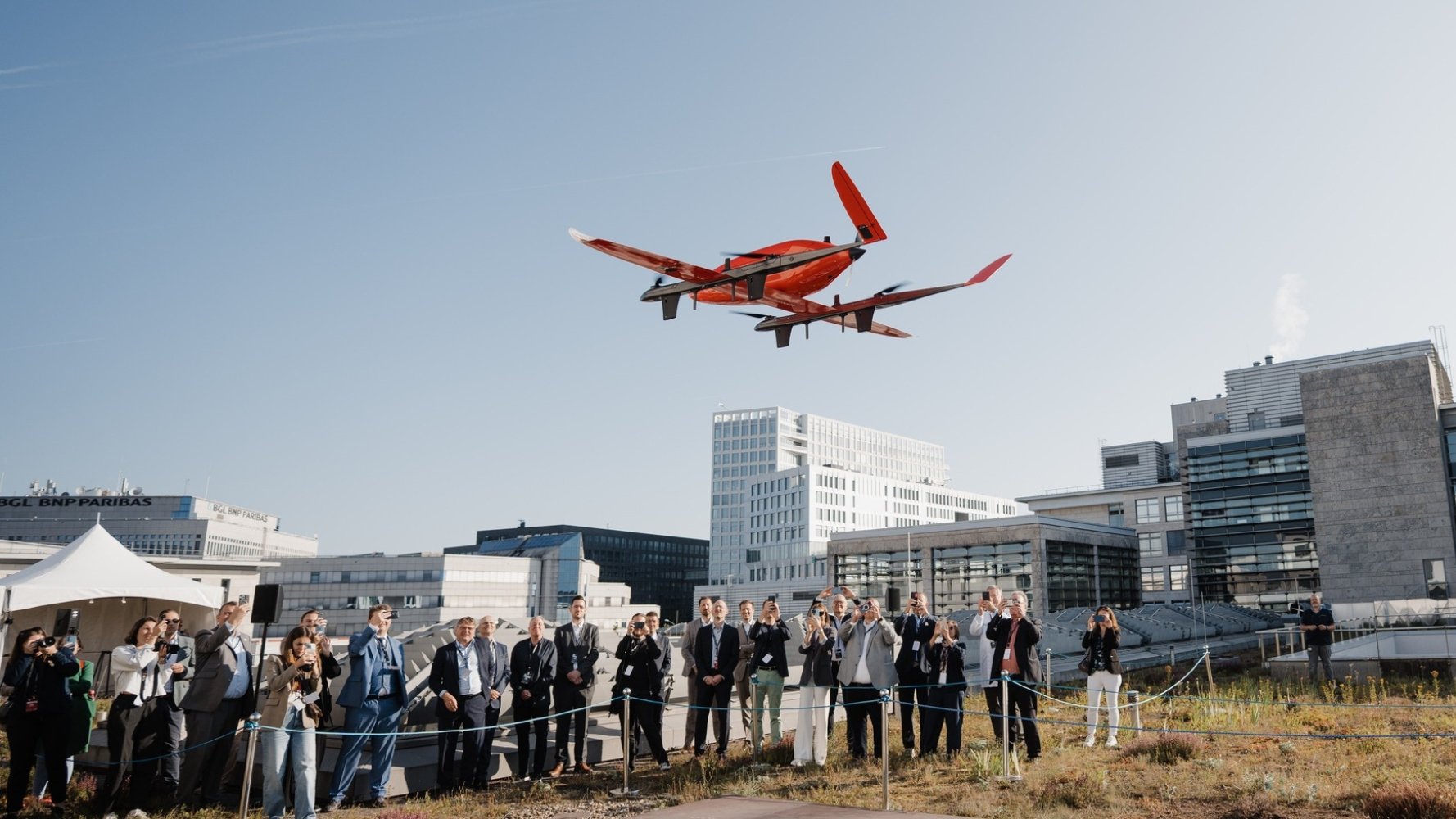 Le drone Griffin a transporté un échantillon sanguin par voie aérienne