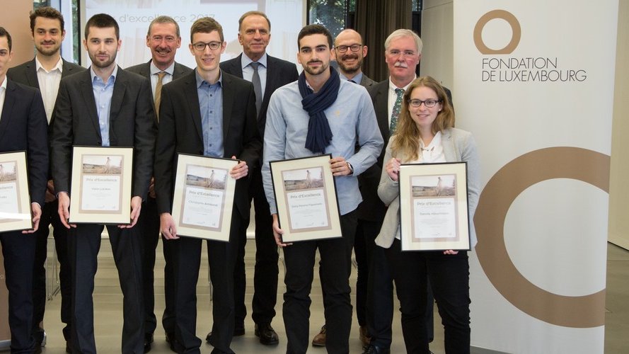 La Fondation Enovos récompense six jeunes ingénieurs avec le « Prix d'excellence »