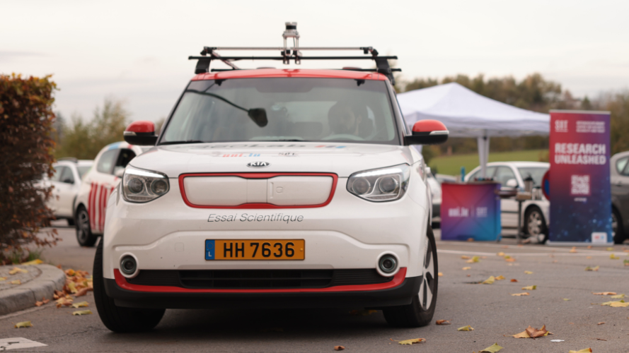 Première voiture autonome dans le trafic luxembourgeois