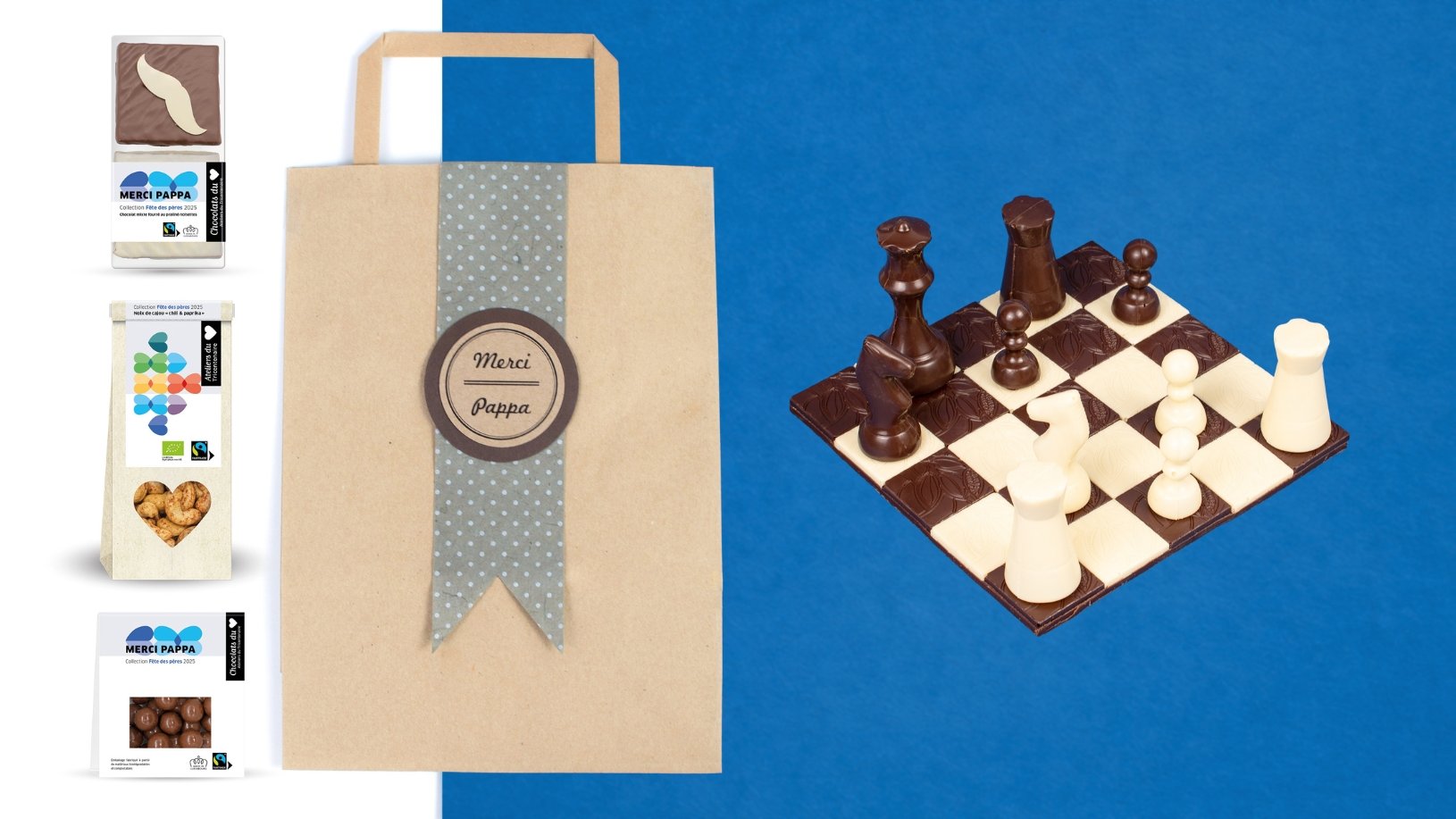 Célébrez la fête des pères avec du chocolat engagé