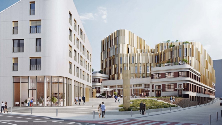 Unicity : nouvel immeuble iconique à Hollerich