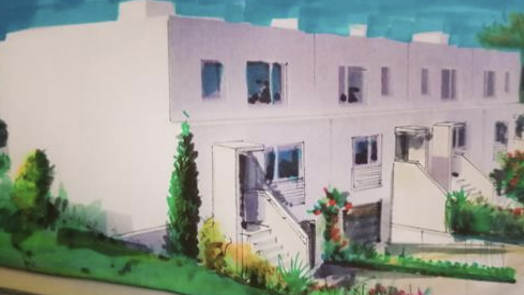 Projet de construction de 4 maisons unifamiliales à Niederkorn