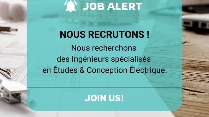 Ingénieurs en Études & Conception Électrique (m/f) / Betic