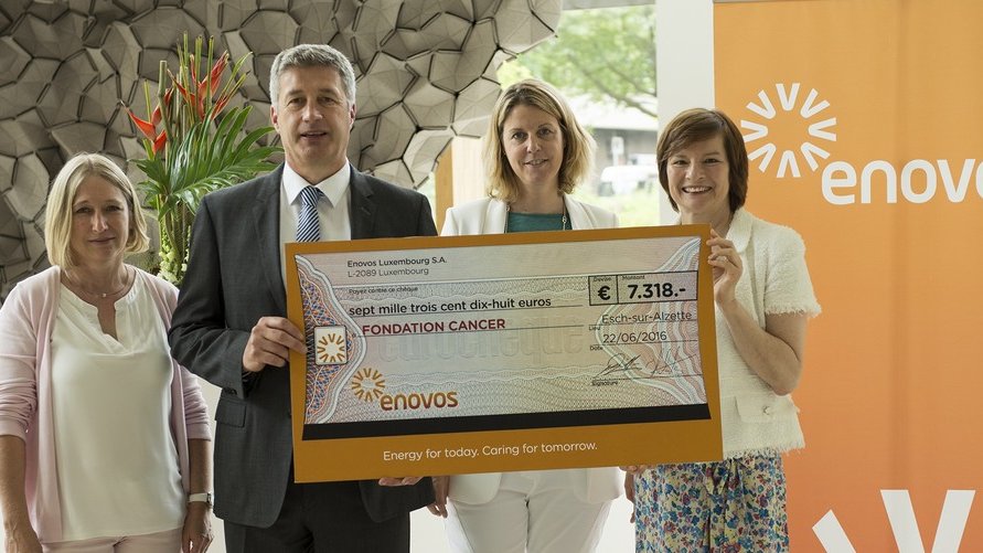 Enovos soutient la lutte contre le cancer