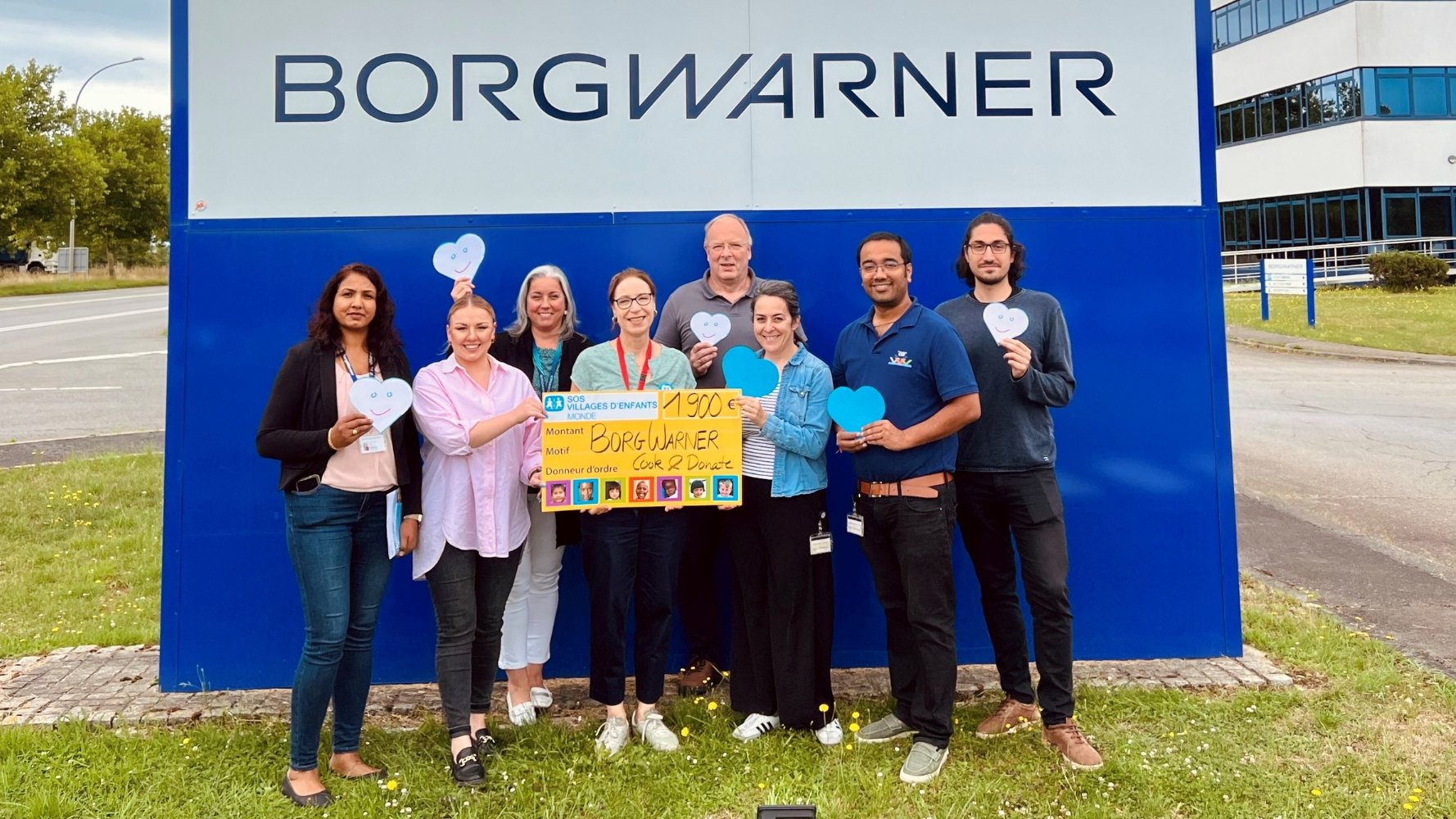 BorgWarner réunit 1.900 euros pour un projet d'éducation au Maroc