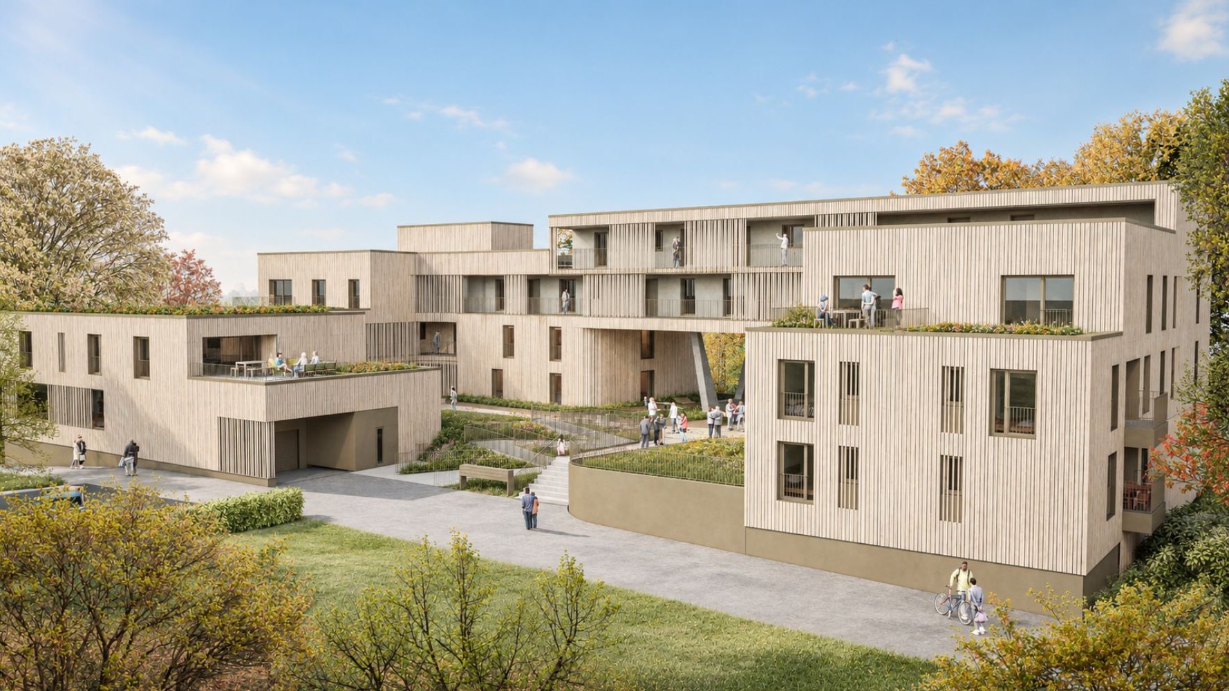 Nonnewisen et Gosseldange misent sur un habitat social ouvert et durable
