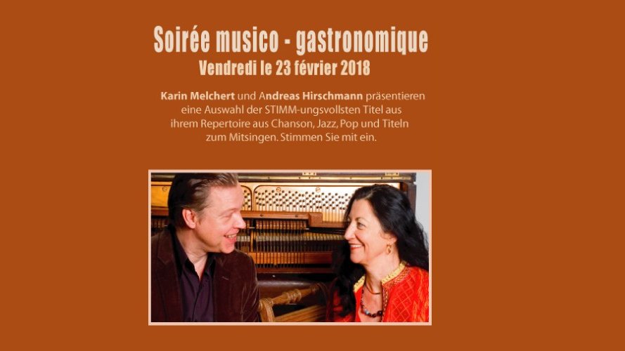 Soirée musico-gastronomique