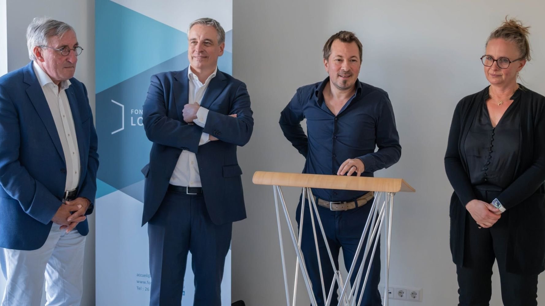 Inauguration d'un immeuble résidentiel à Rodange