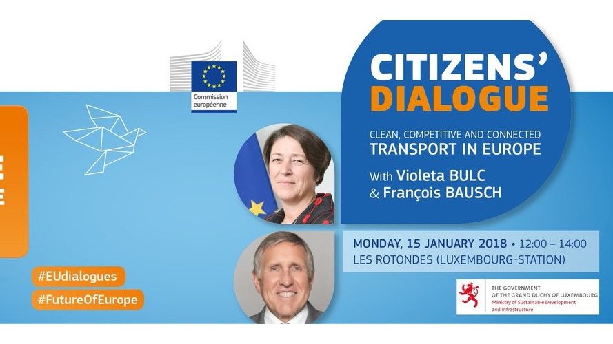 Dialogue citoyen « Des transports européens propres, compétitifs et connectés » (15/01/2018)
