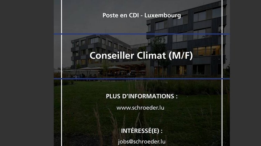 Schroeder & Associés S.A. recrute !