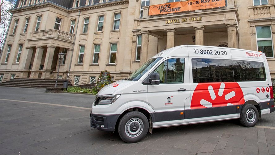 Nouveau Flexibus électrique pour Dudelange