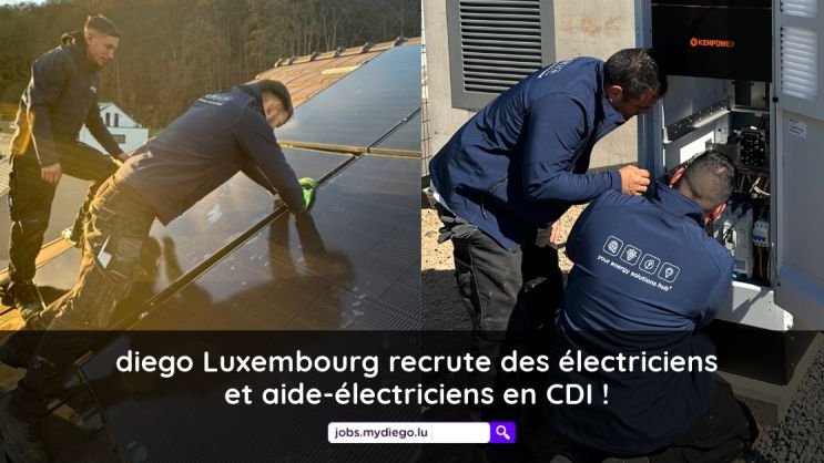 Poste d'aide-électricien (m/f) / Diego