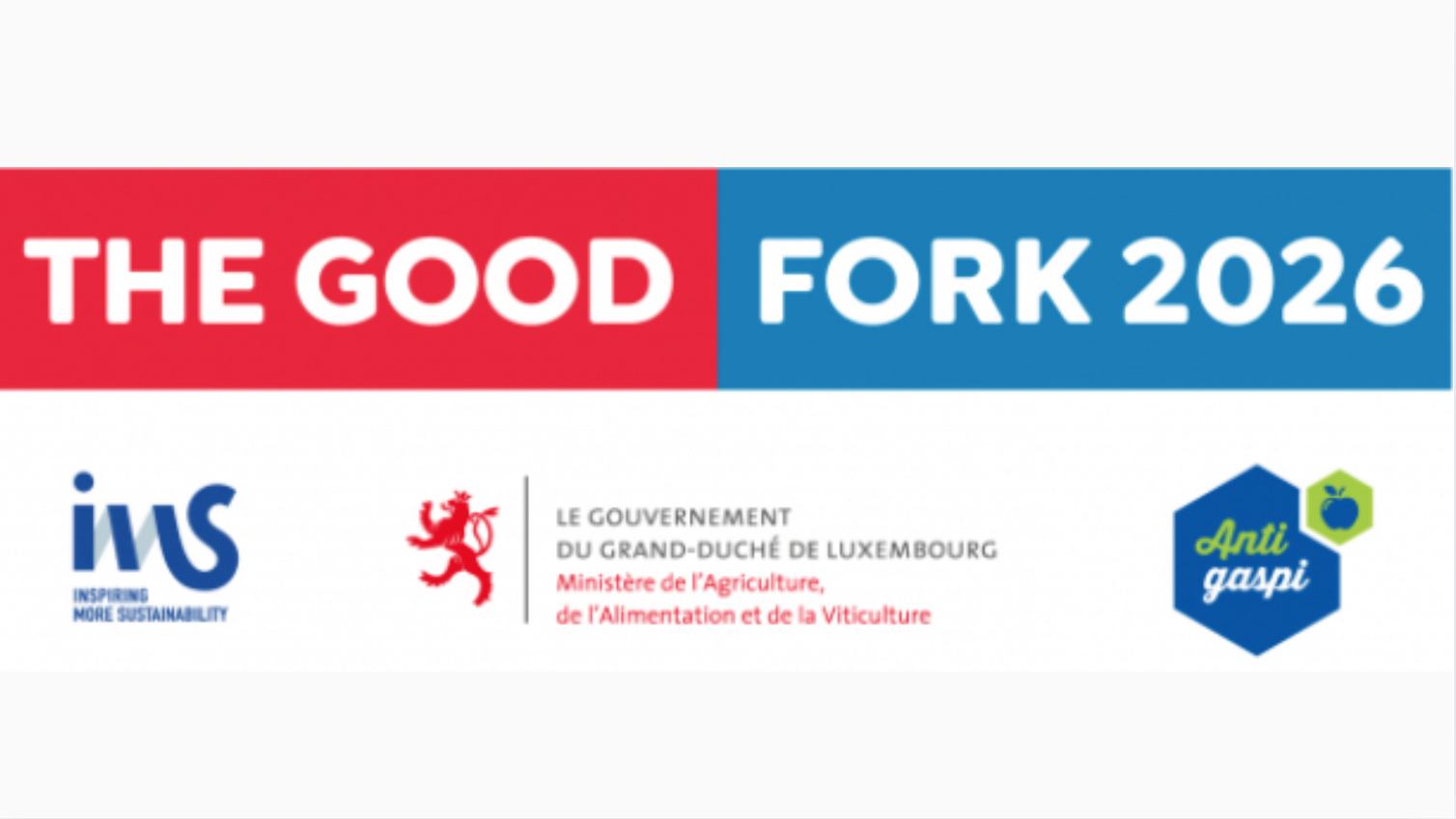 Cérémonie de remise de prix The Good Fork