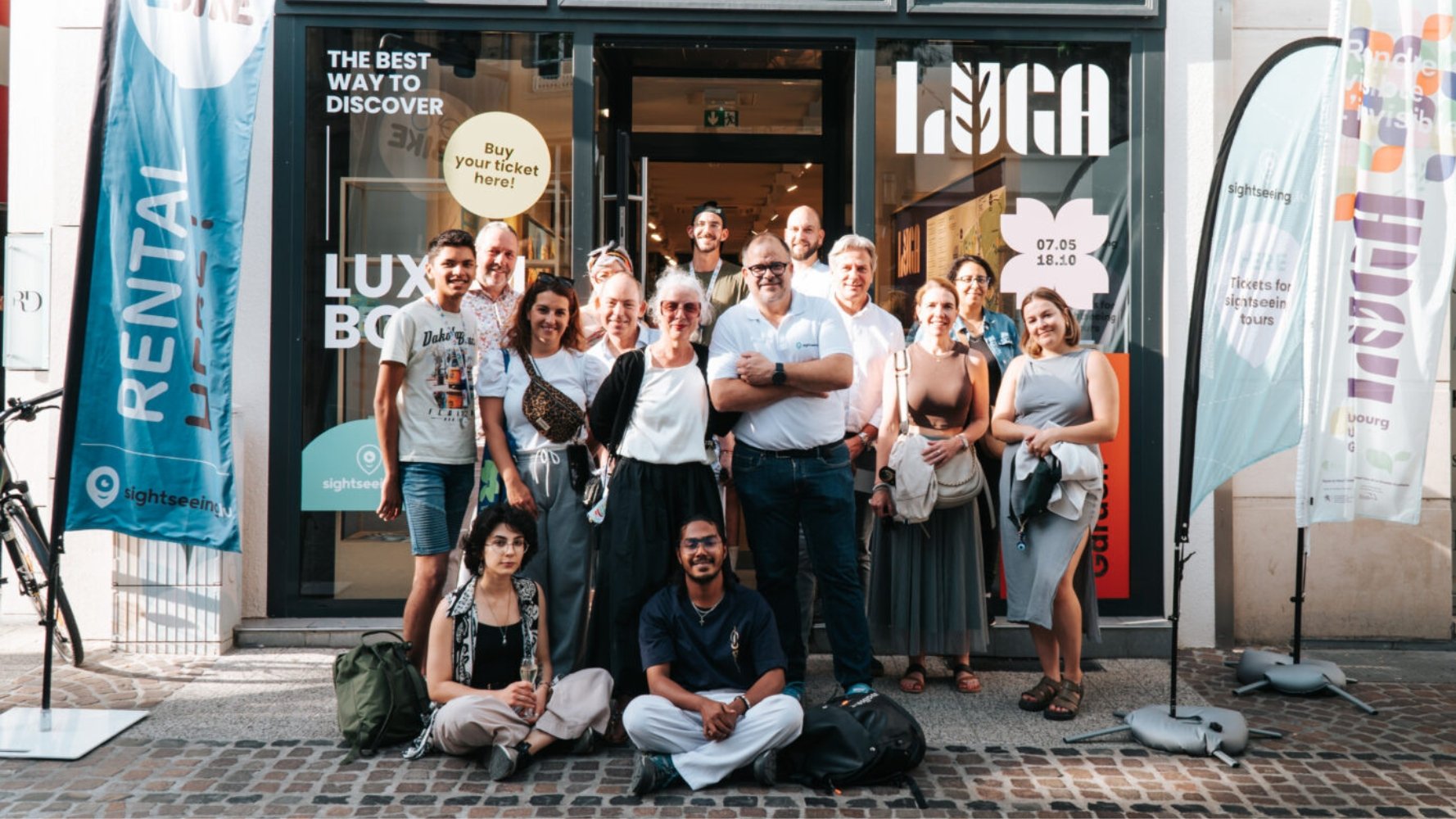 Inauguration du Pop-Up Store LUGA x Sightseeing.lu à Luxembourg-Ville