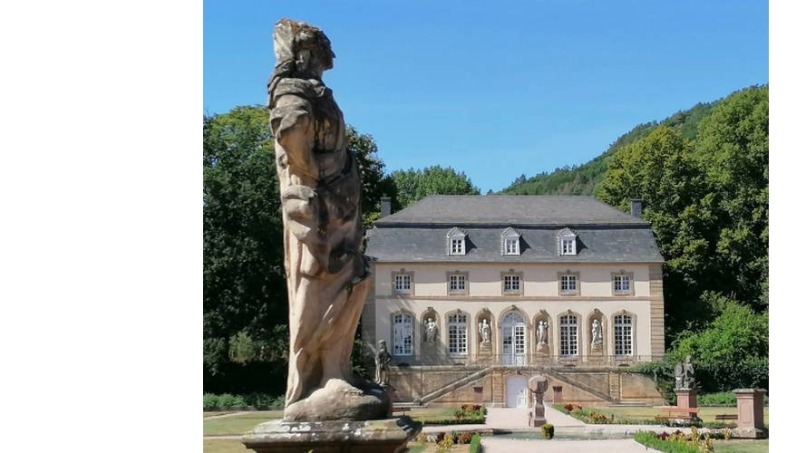 Découverte des jardins de l'ancienne abbaye d'Echternach