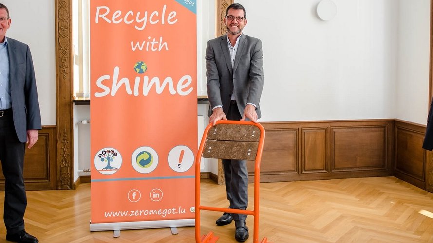Bettembourg avec shime pour recycler les mégots