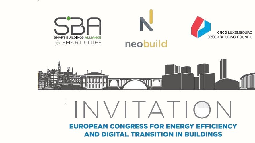 Congrès européen pour l'efficacité énergétique et la transition digitale dans les bâtiments