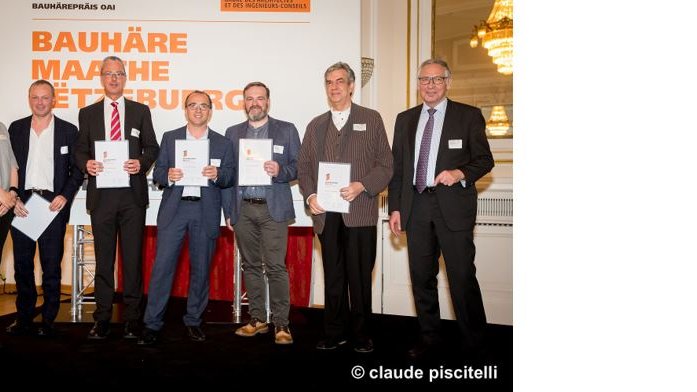 Ville de Differdange : 3 prix lors du Bauhärepräis 2016