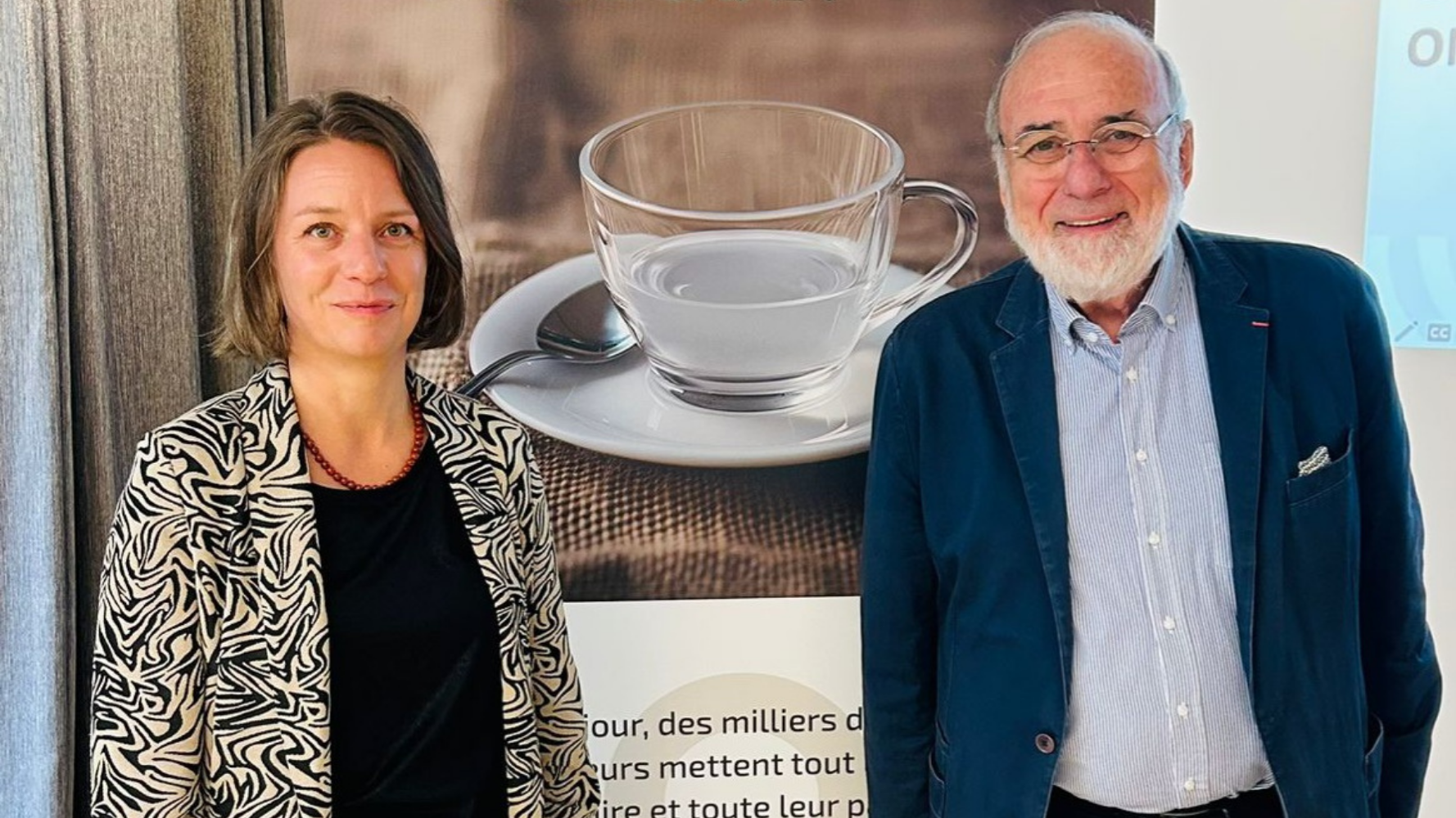 Geneviève Krol et Jean-Pierre Blanc