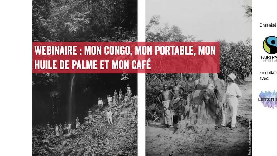 Webinaire : Mon Congo, mon portable, mon huile de palme et mon café