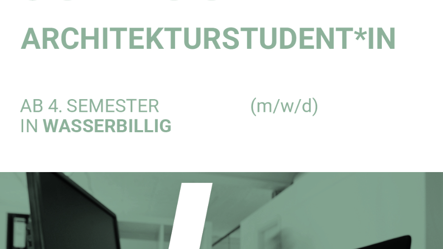 Architekturstudent (W/M)